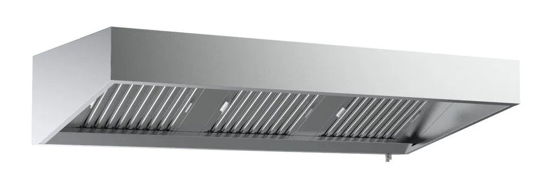 Combisteel Stainless Steel Wall-Mounted Extraction Hood 2000mm Wide - 7333.0615
