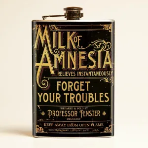Milk of Amnesia Flask