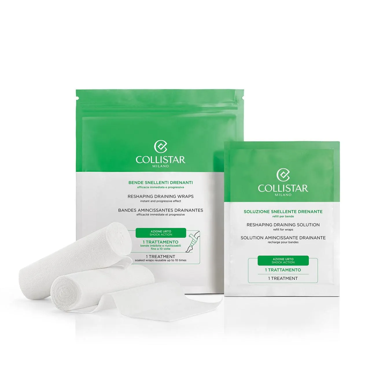 Reshaping Draining Wraps