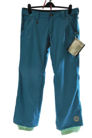 Sessions Zero Snow Trousers with RECCO Womens Large – Blue – RRP: £99.99